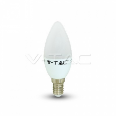 Led V-TAC  6W E14 Кендъл 6000K Студена бяла светлина